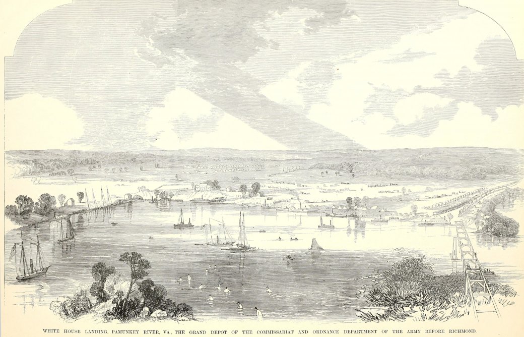 White House VA in 1865