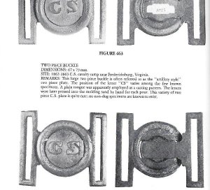 "Confederate General Service Accoutrement Plates" - Signed by the Author 