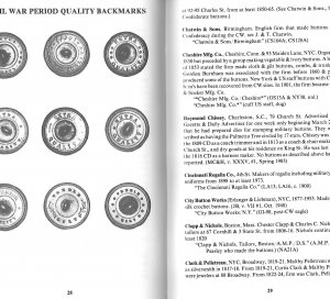 American Military Button Makers and Dealers; Their Backmarks & Dates - Signed by William F. McGuinn