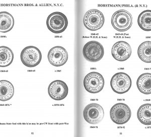 American Military Button Makers and Dealers; Their Backmarks & Dates - Signed by William F. McGuinn