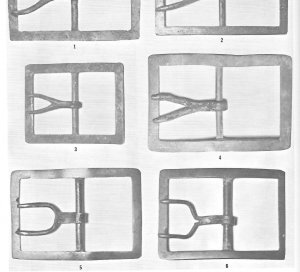 Confederate Fork Tongue Frame Buckle