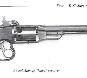 Federal Savage Bullet for .36 Caliber Navy Revolver  