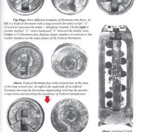 Federal 12-Pounder Shell with Bormann Time Fuze