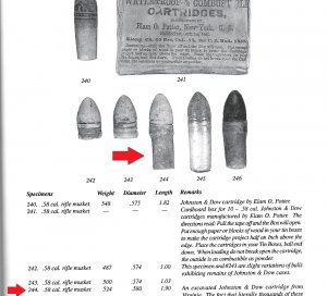 Johnston & Dow Patented Combustible Waterproof Cartridge - High Quality