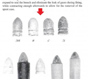 Confederate .50 Caliber Breechloading Carbine Bullet aka. "Wilkinson"