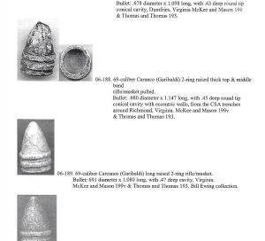 .69 Caliber "Raleigh" Pattern Bullet (aka. Garibaldi)