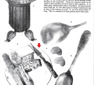 Mess Fork with Bone Handle