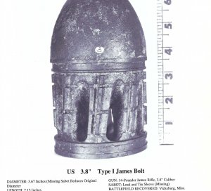 Federal 3.8-Inch James Bolt