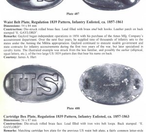 US Belt Buckle - Stud Hooks