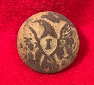 Federal Infantry Coat Button