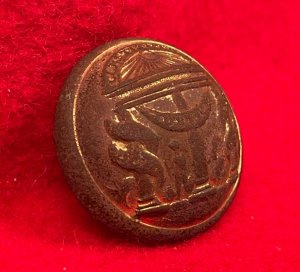 Georgia State Seal Coat Button