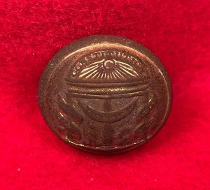 Georgia State Seal Coat Button