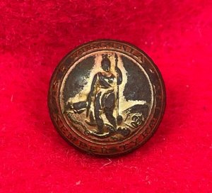 Virginia State Seal Cuff Button