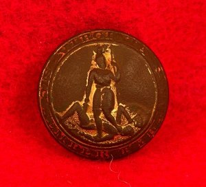 Virginia State Seal Coat Button