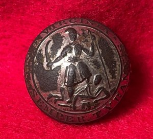 Virginia State Seal Coat Button 