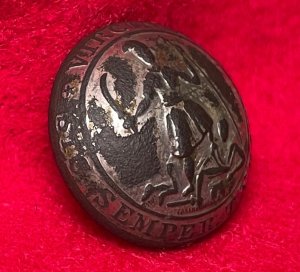 Virginia State Seal Coat Button 