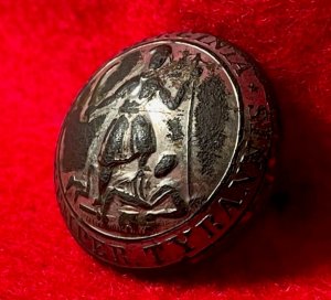 Virginia State Seal Coat Button 