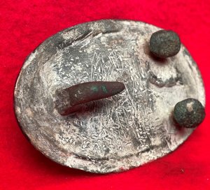 OVM - Ohio Volunteer Militia Belt Buckle - Repaired