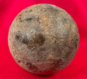 12-Pounder Solid Shot Cannonball