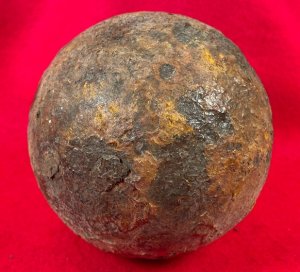 12-Pounder Solid Shot Cannonball