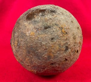 12-Pounder Solid Shot Cannonball