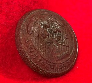 South Carolina State Seal Coat Button - "OPIBUSQUE" Misspelled