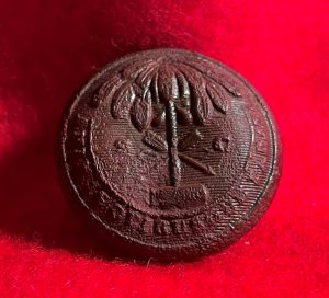 South Carolina State Seal Coat Button - "OPIBUSQUE" Misspelled