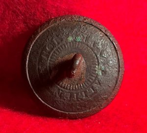 South Carolina State Seal Coat Button - "OPIBUSQUE" Misspelled