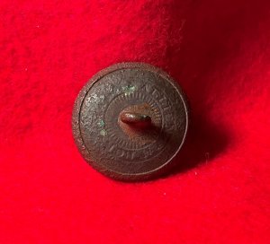 South Carolina State Seal Coat Button - "OPIBUSQUE" Misspelled