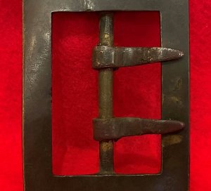 Confederate Carbine Sling Buckle - Non-Excavated Rare Small Type