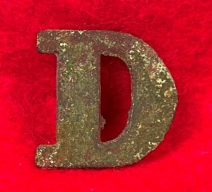 Company Letter "D" - Small Size