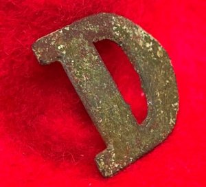 Company Letter "D" - Small Size