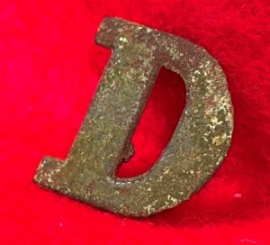 Company Letter "D" - Small Size