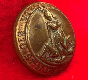 Virginia State Seal Coat Button