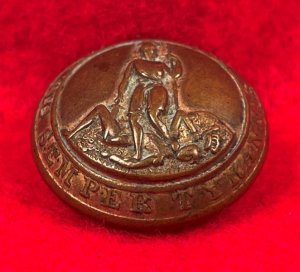 Virginia State Seal Coat Button