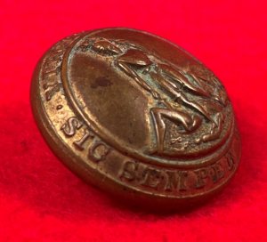 Virginia State Seal Coat Button