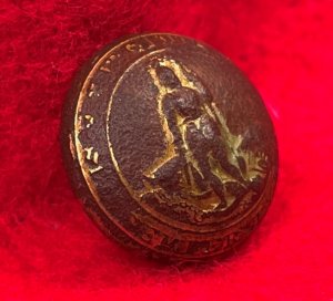 Virginia State Seal Cuff Button