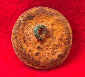 Confederate Infantry Coat Button - Block I