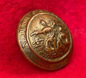 North Carolina State Seal Coat Button