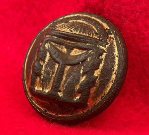 Georgia State Seal Coat Button