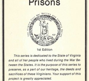 "Richmond's Civil War Prisons" - Numbered and Signed