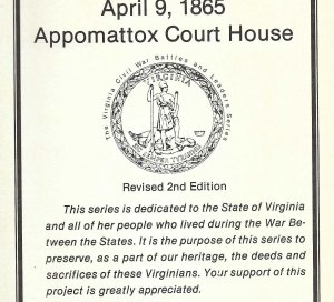 "The Surrender Proceedings April 9, 1865 Appomattox Court House" - Numbered and Signed