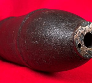 Confederate 3-Inch Bourreleted Read Shell