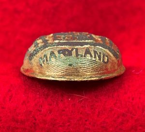 Maryland State Seal Coat Button - Front Only