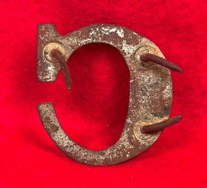 Large Company Letter C - Silvered Cast Brass