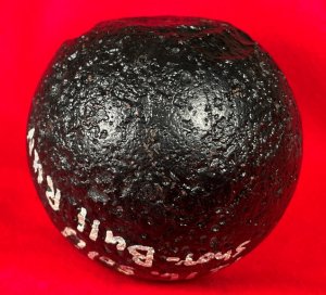 12-Pounder Solid Shot Cannonball - Bull Run