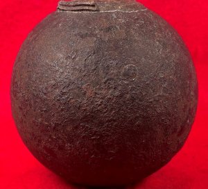 Federal 6-Pounder Case-Shot Shell with Bormann Time Fuze