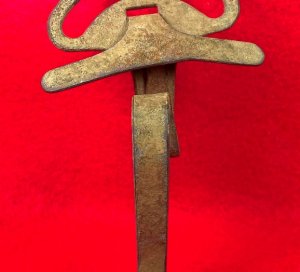 Model 1859 "J.E.B. Stuart" Detachable Sword Hanger - Marked "US" / "Frankford Arsenal"