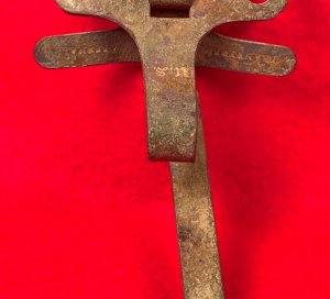 Model 1859 "J.E.B. Stuart" Detachable Sword Hanger - Marked "US" / "Frankford Arsenal"