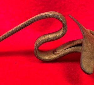 Model 1859 "J.E.B. Stuart" Detachable Sword Hanger - Marked "US" / "Frankford Arsenal"